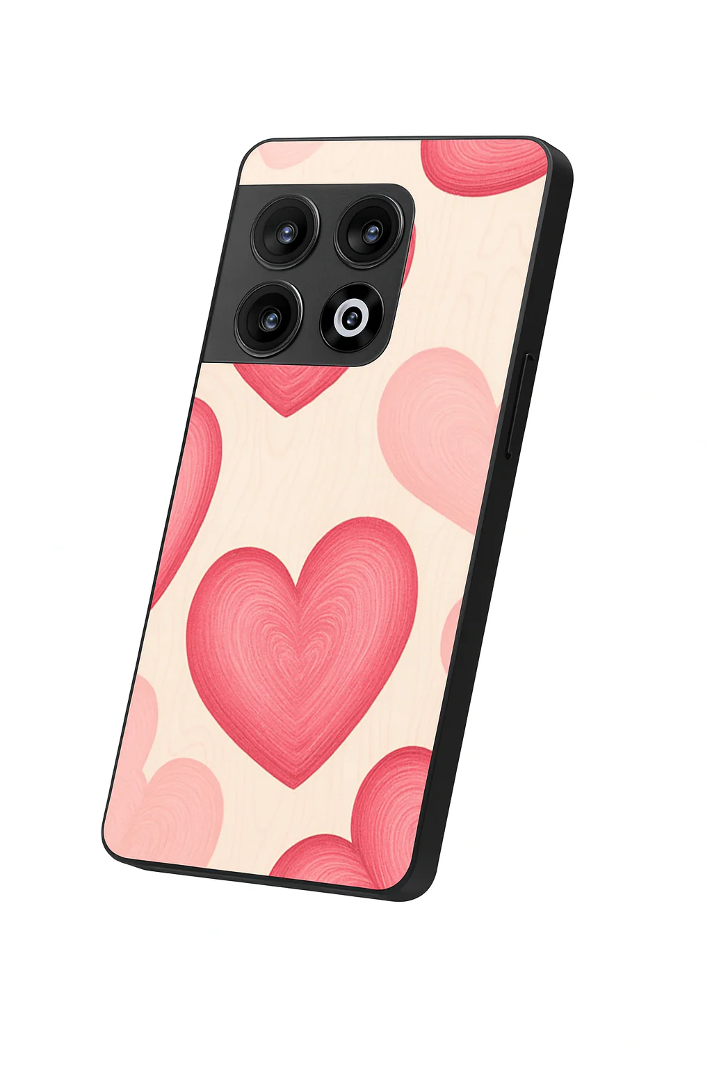 The Candy Hearts Glass Back Cover For One Plus 13, 12, 11, 10, Nord Series - Image 3