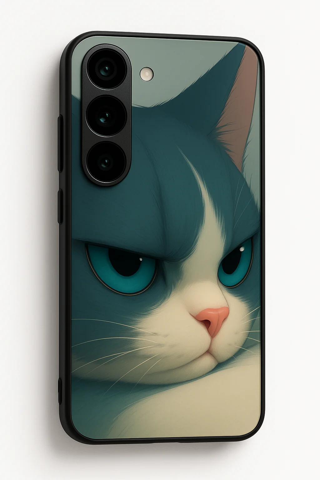 The Grump Cat Premium Glass Back Cover For Galaxy S, A, M & F Series - Image 6
