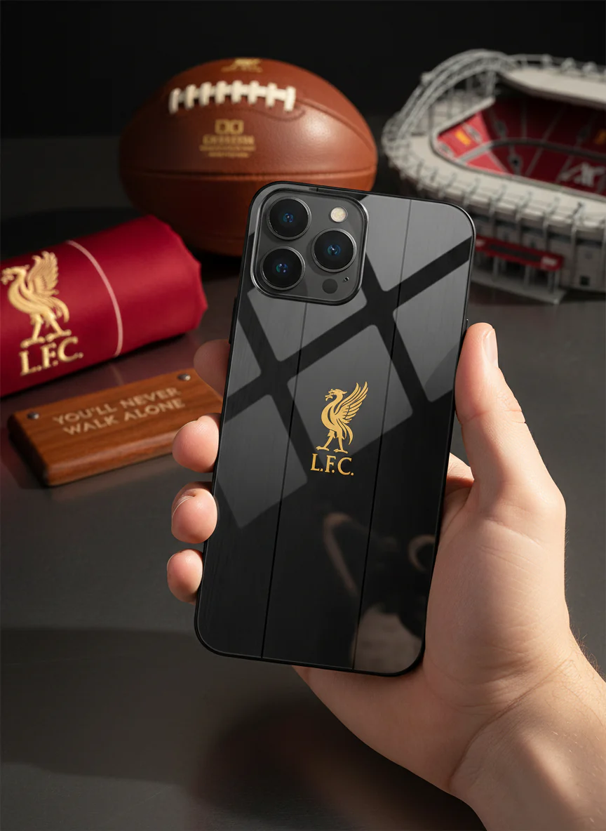The Kop Noir Premium Glass Back Cover For iPhone 11-17 Models