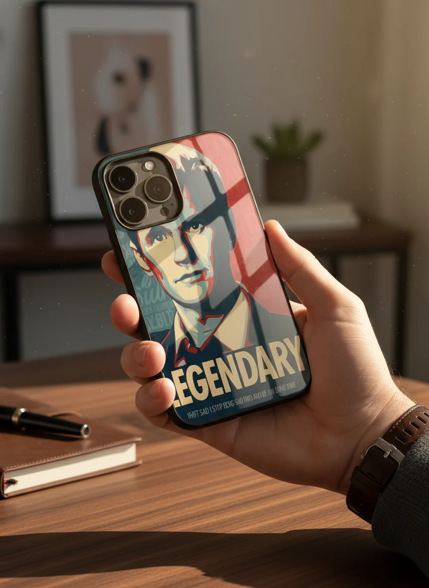 HIMYM The Legendary Premium Glass Back Cover For iPhone 11-17 Models - Image 4
