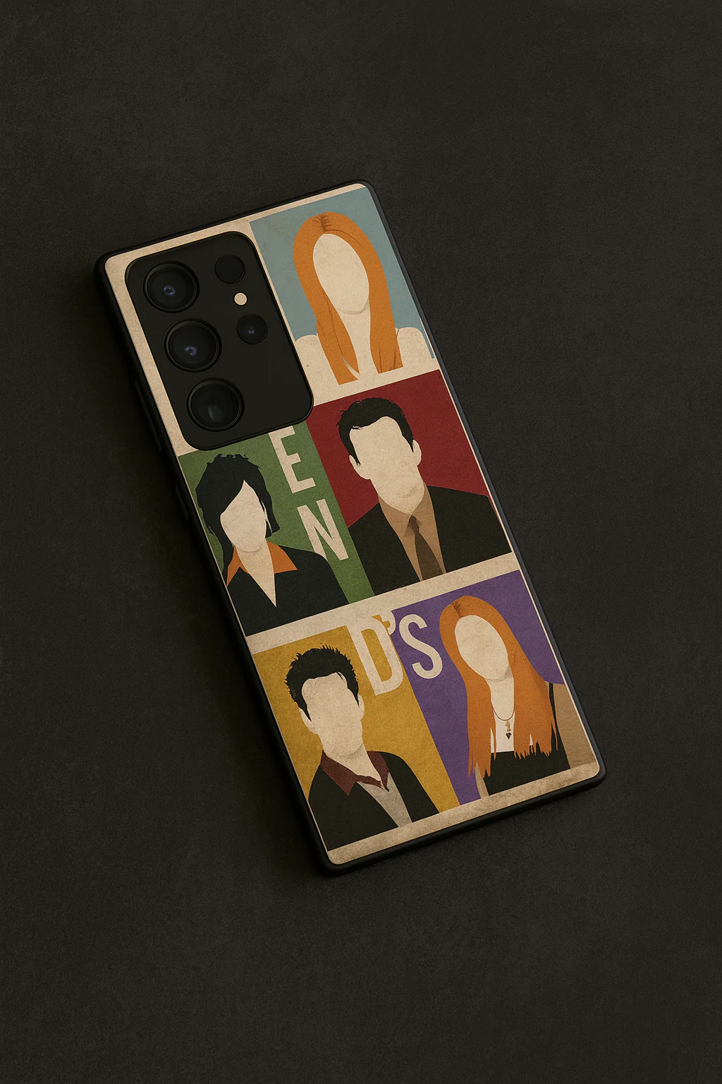 FRIENDS The Sitcom Edit Premium Glass Back Cover For Galaxy S, A, M & F Series - Image 7