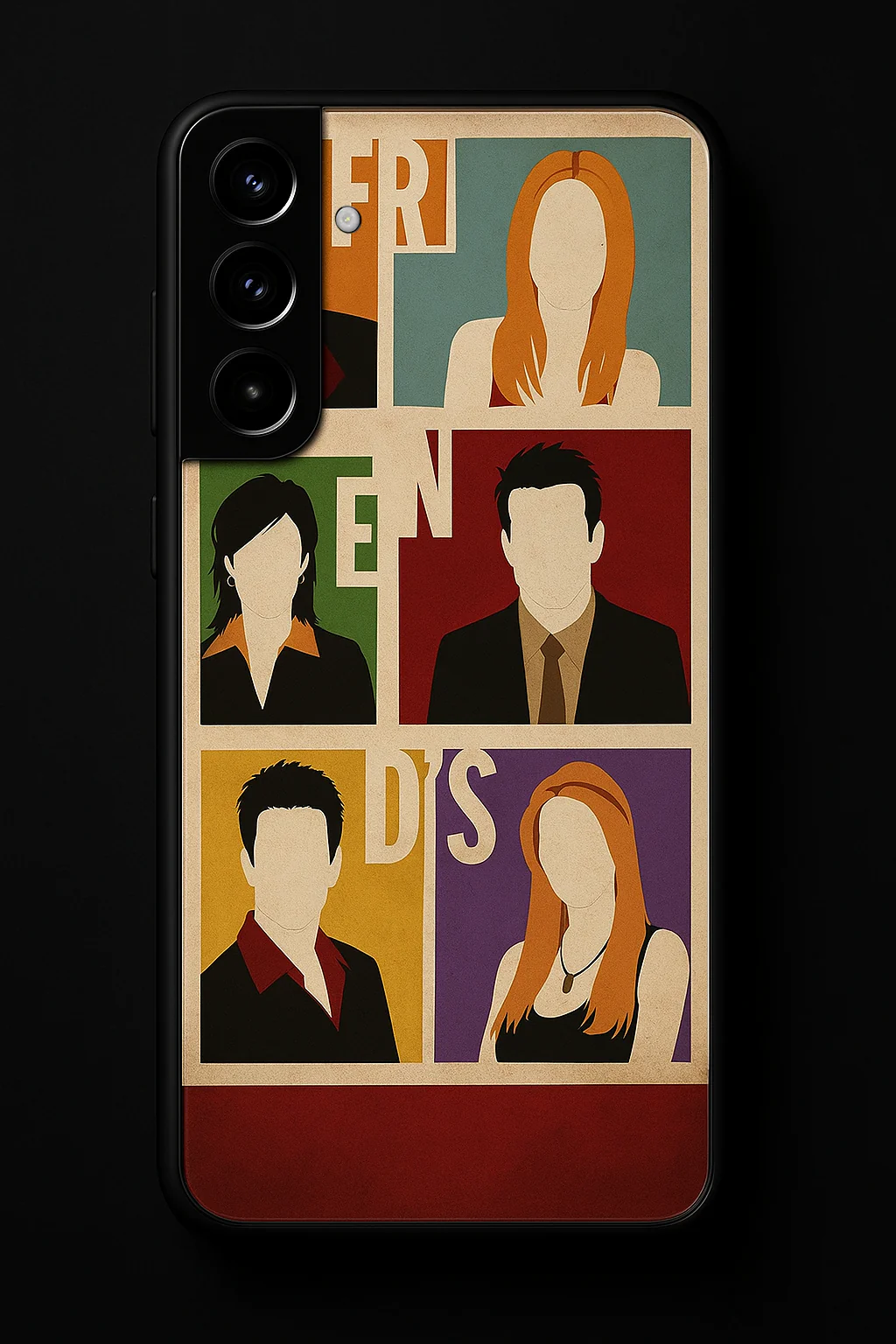 FRIENDS The Sitcom Edit Premium Glass Back Cover For Galaxy S, A, M & F Series - Image 9