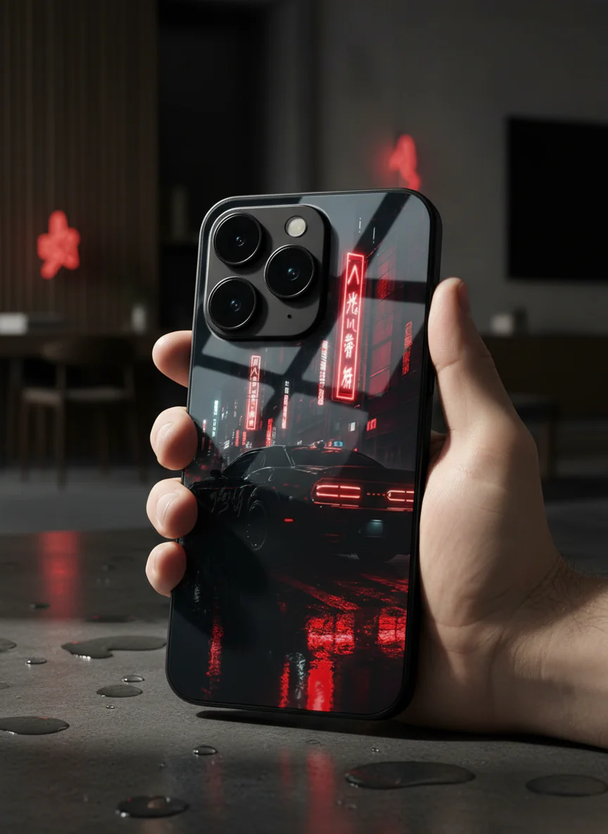 Tokyo Heart Premium Glass Back Cover For iPhone 11-17 Models - Image 8