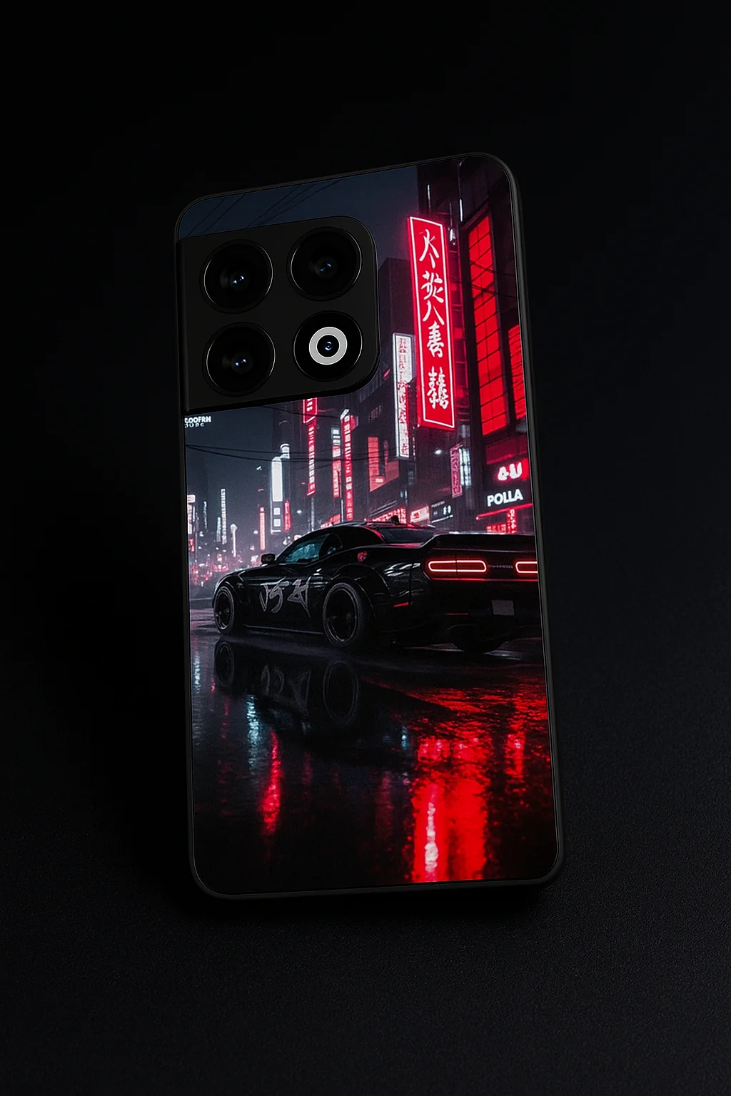 Tokyo Heart Premium Glass Back Cover For One Plus 13, 12, 11, 10, Nord Series - Image 4