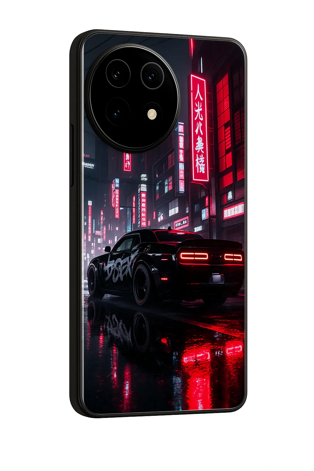 Tokyo Heart Premium Glass Back Cover For One Plus 13, 12, 11, 10, Nord Series - Image 7
