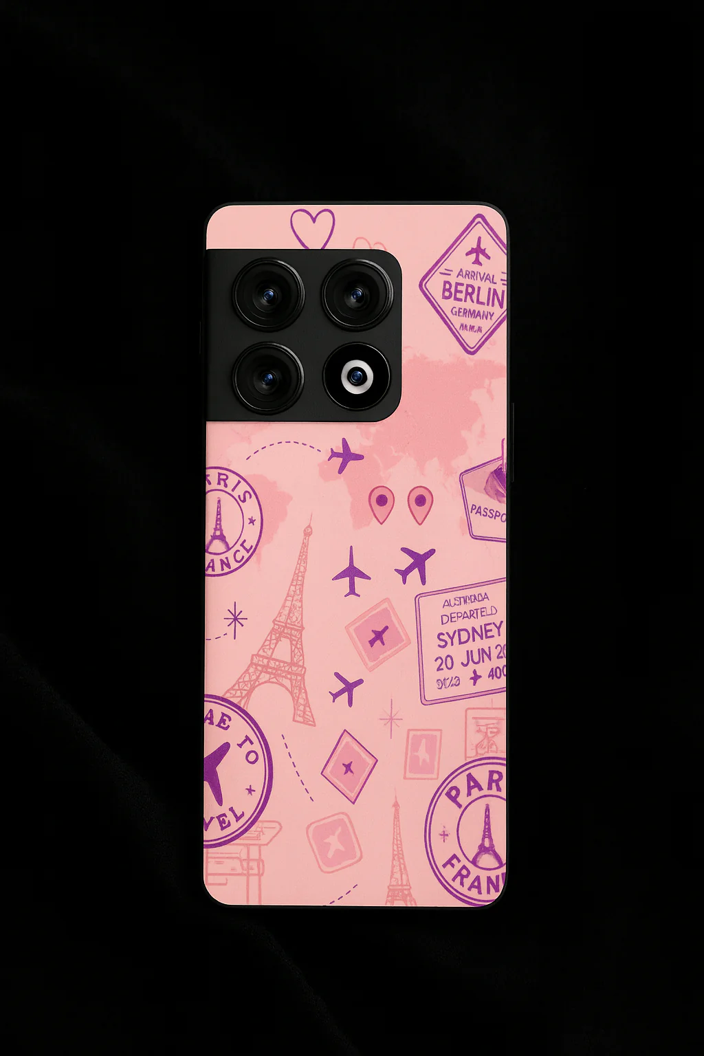 Travel Bug Premium Glass Back Cover For One Plus 13, 12, 11, 10, Nord Series - Image 5