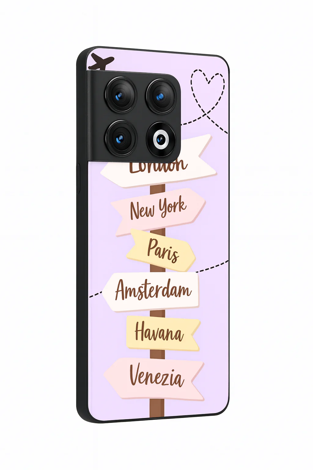 Travel Dreams Premium Glass Back Cover For One Plus 13, 12, 11, 10, Nord Series - Image 3