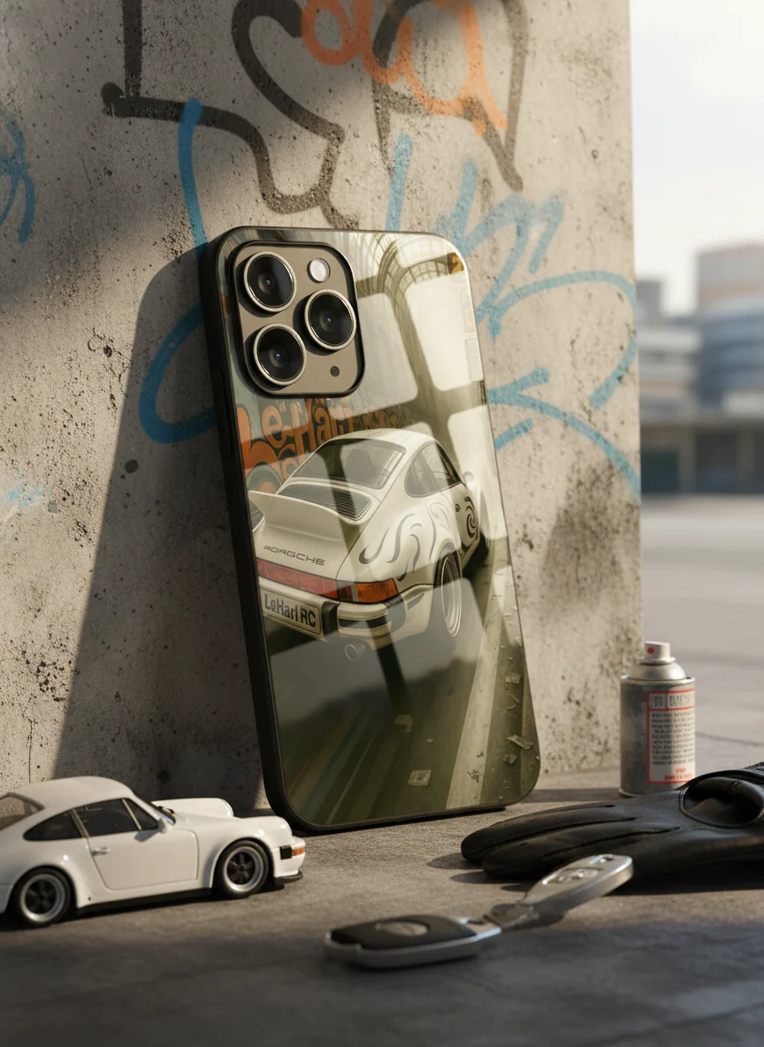 Urban Racer Premium Glass Back Cover For iPhone 11-17 Models - Image 12