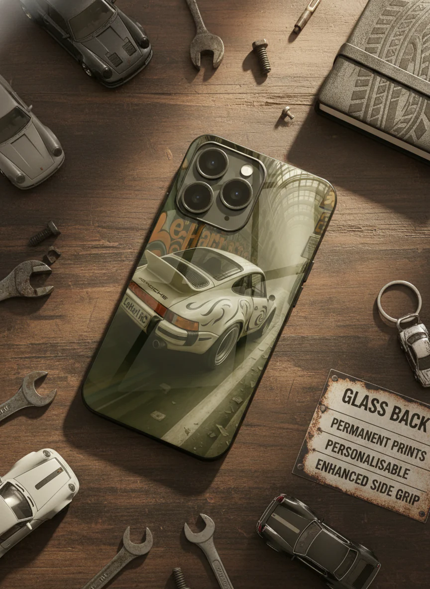 Urban Racer Premium Glass Back Cover For iPhone 11-17 Models - Image 4