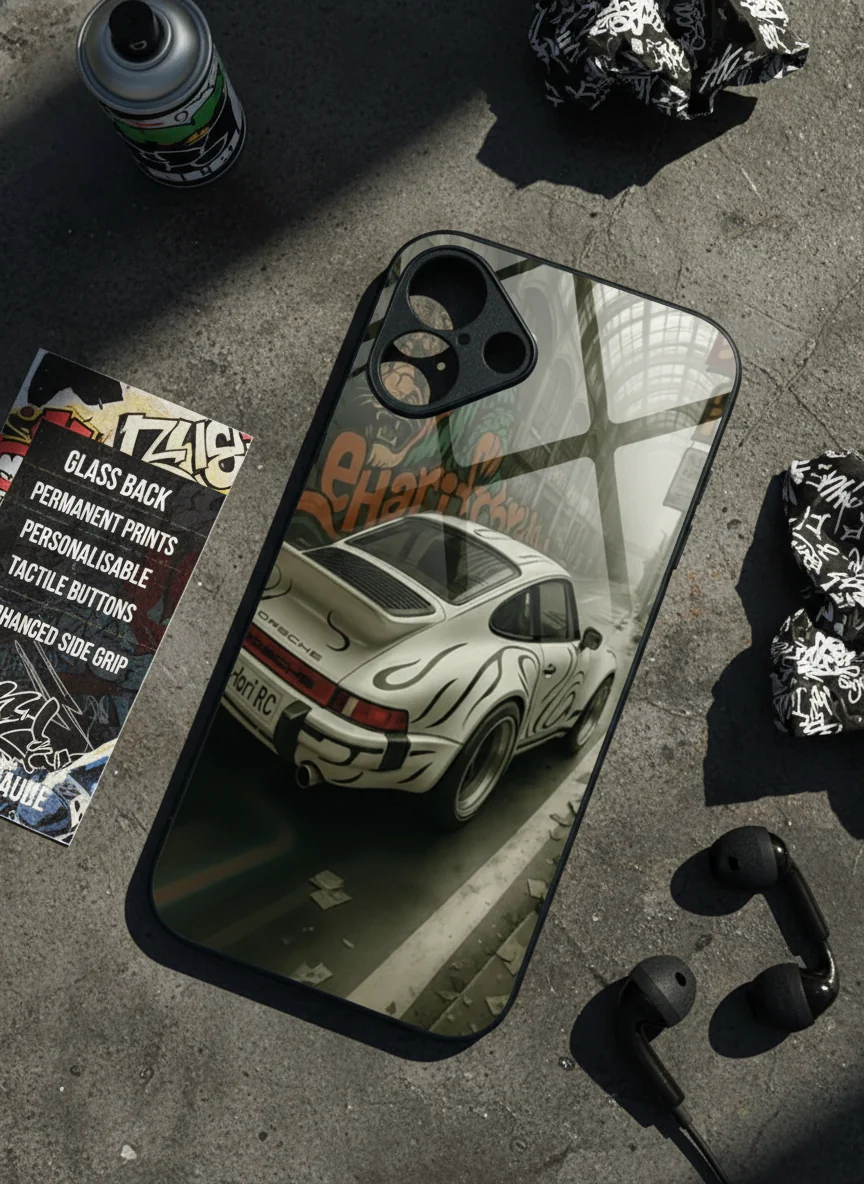 Urban Racer Premium Glass Back Cover For iPhone 11-17 Models - Image 7