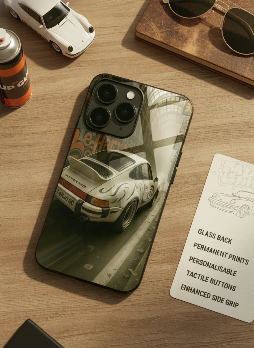 Urban Racer Premium Glass Back Cover For iPhone 11-17 Models - Image 8