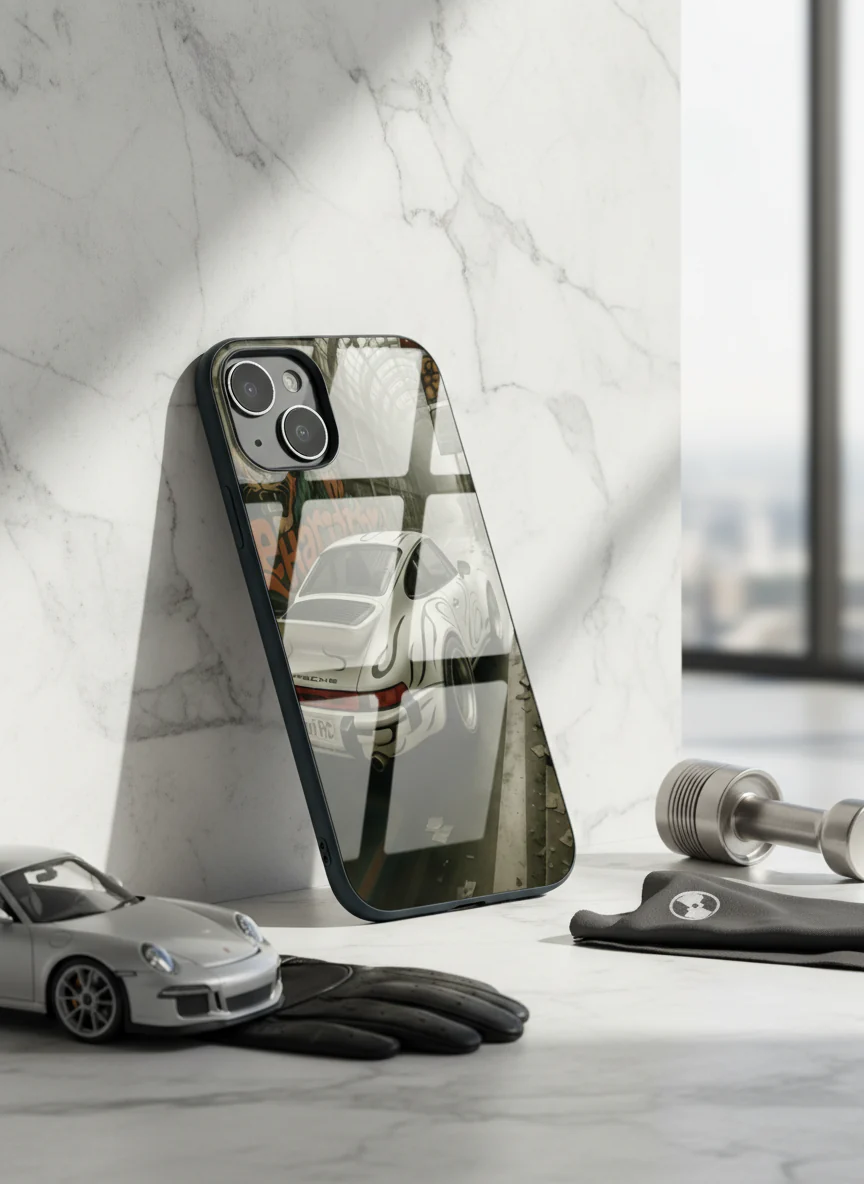 Urban Racer Premium Glass Back Cover For iPhone 11-17 Models - Image 9