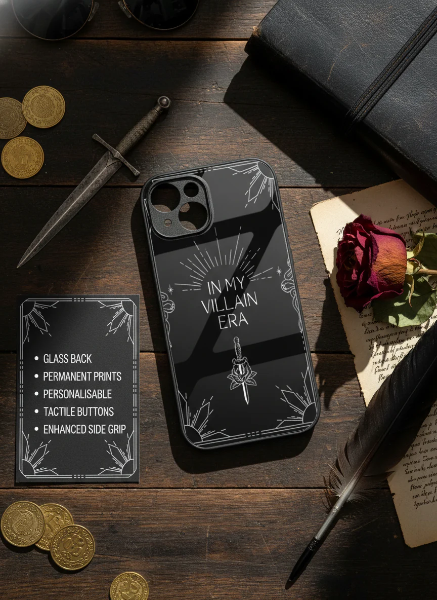 HIMYM Villain Energy Premium Glass Back Cover For iPhone 11-17 Models - Image 4