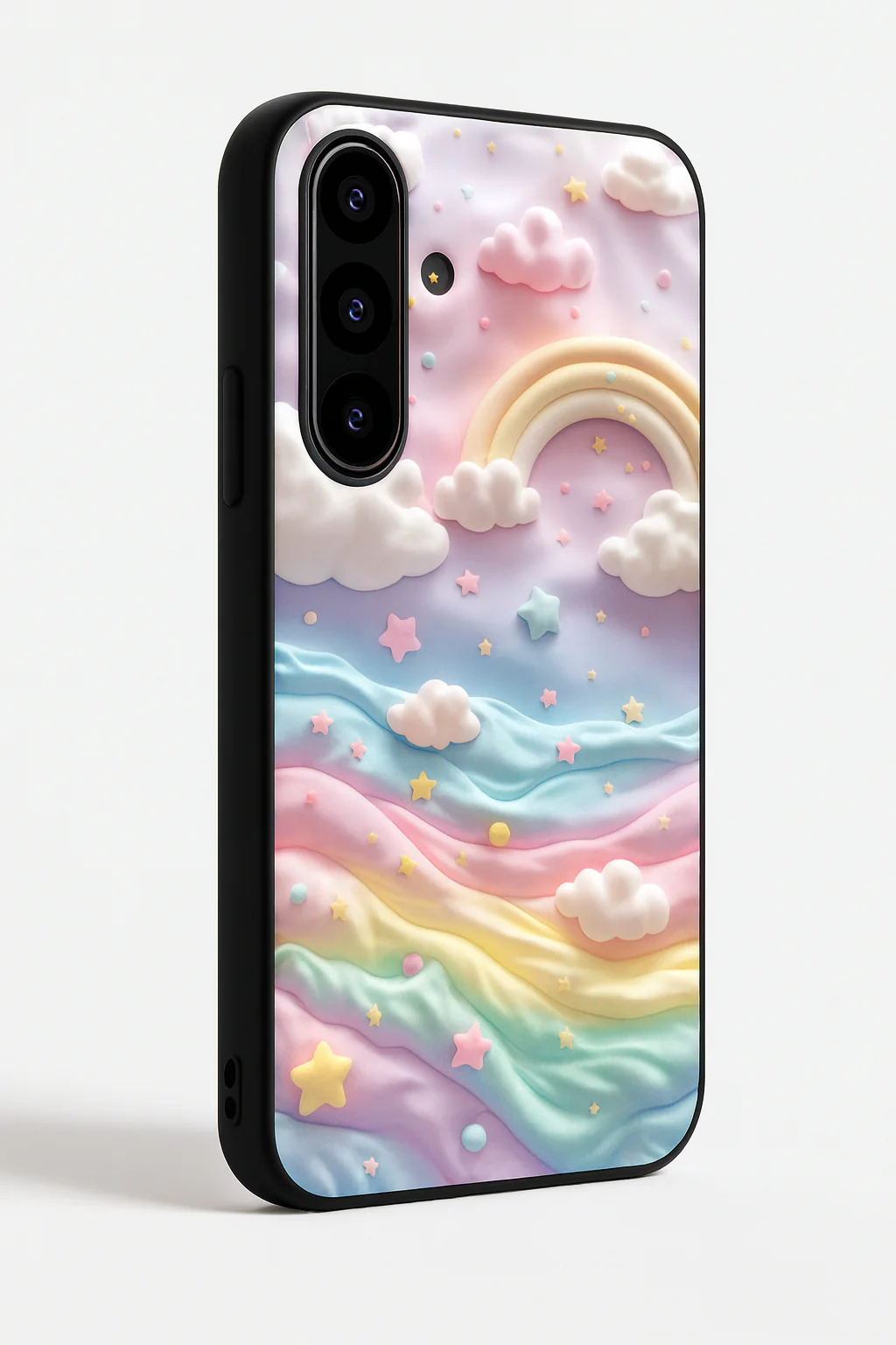 Whimsy Cloud Premium Glass Back Cover For Galaxy S, A, M & F Series - Image 7