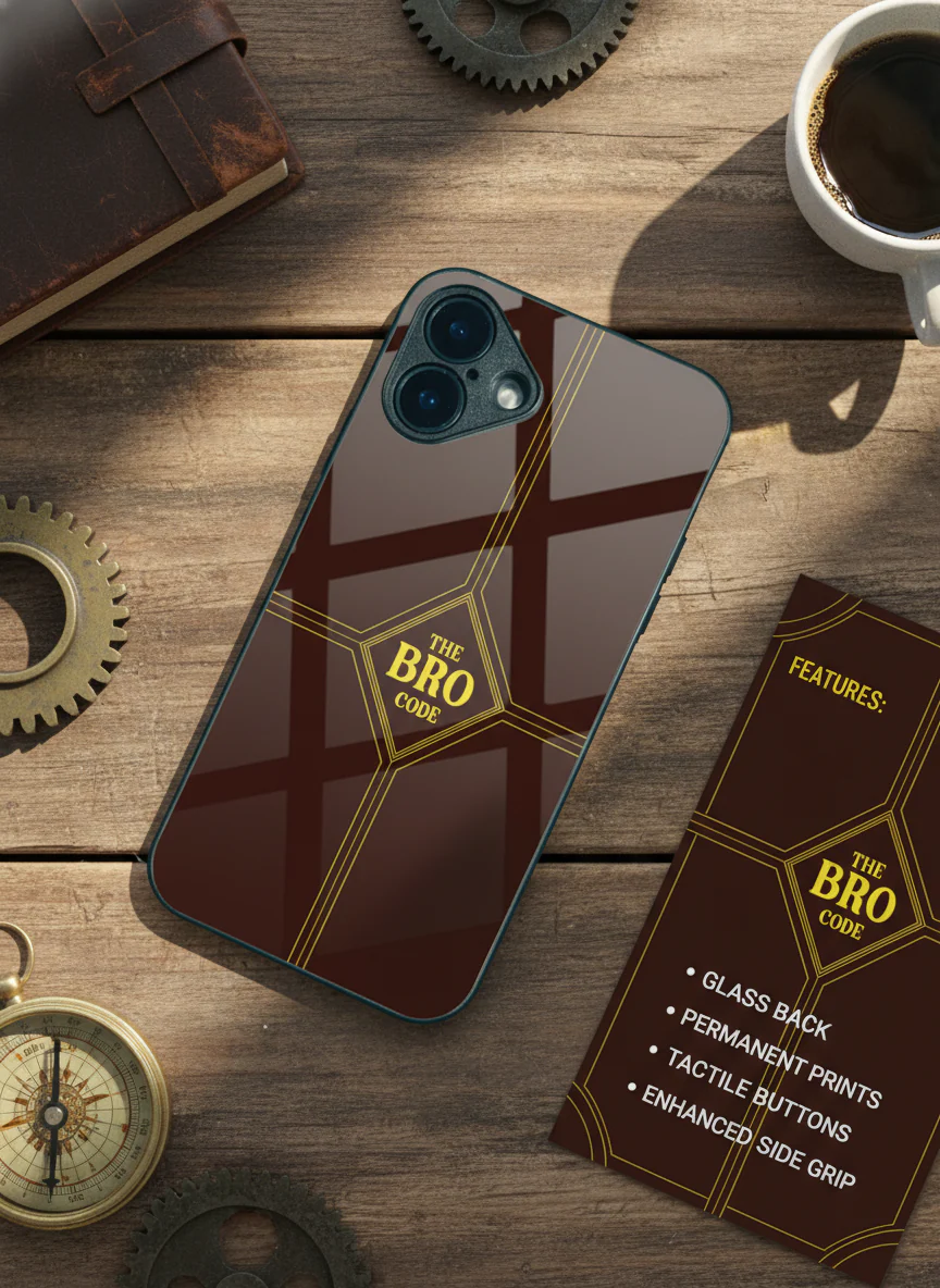 HIMYM Wingman Premium Glass Back Cover For iPhone 11-17 Models - Image 10