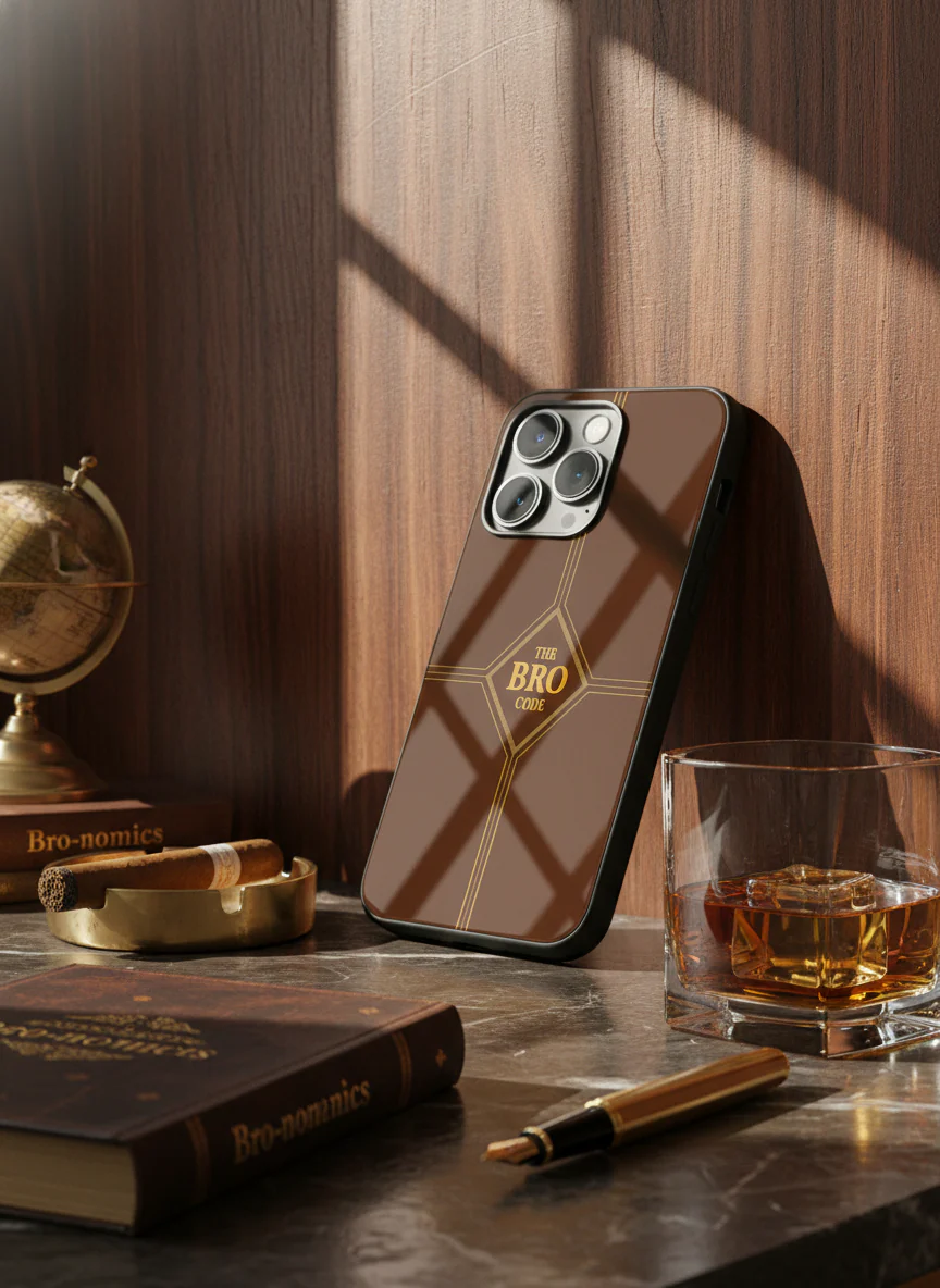 HIMYM Wingman Premium Glass Back Cover For iPhone 11-17 Models - Image 11