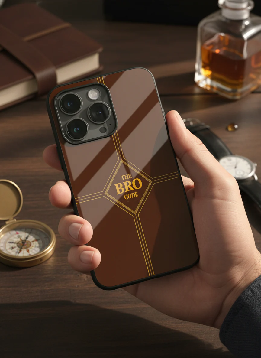 HIMYM Wingman Premium Glass Back Cover For iPhone 11-17 Models - Image 4