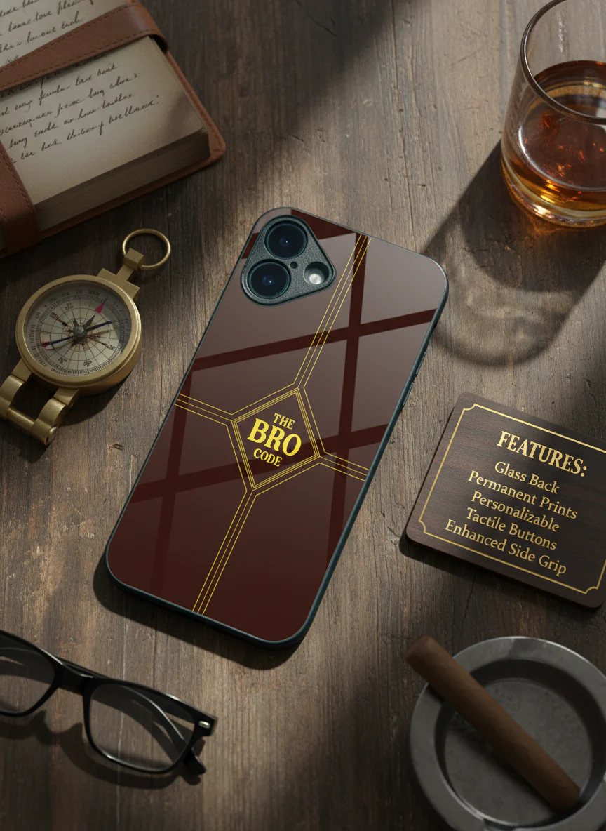 HIMYM Wingman Premium Glass Back Cover For iPhone 11-17 Models - Image 5