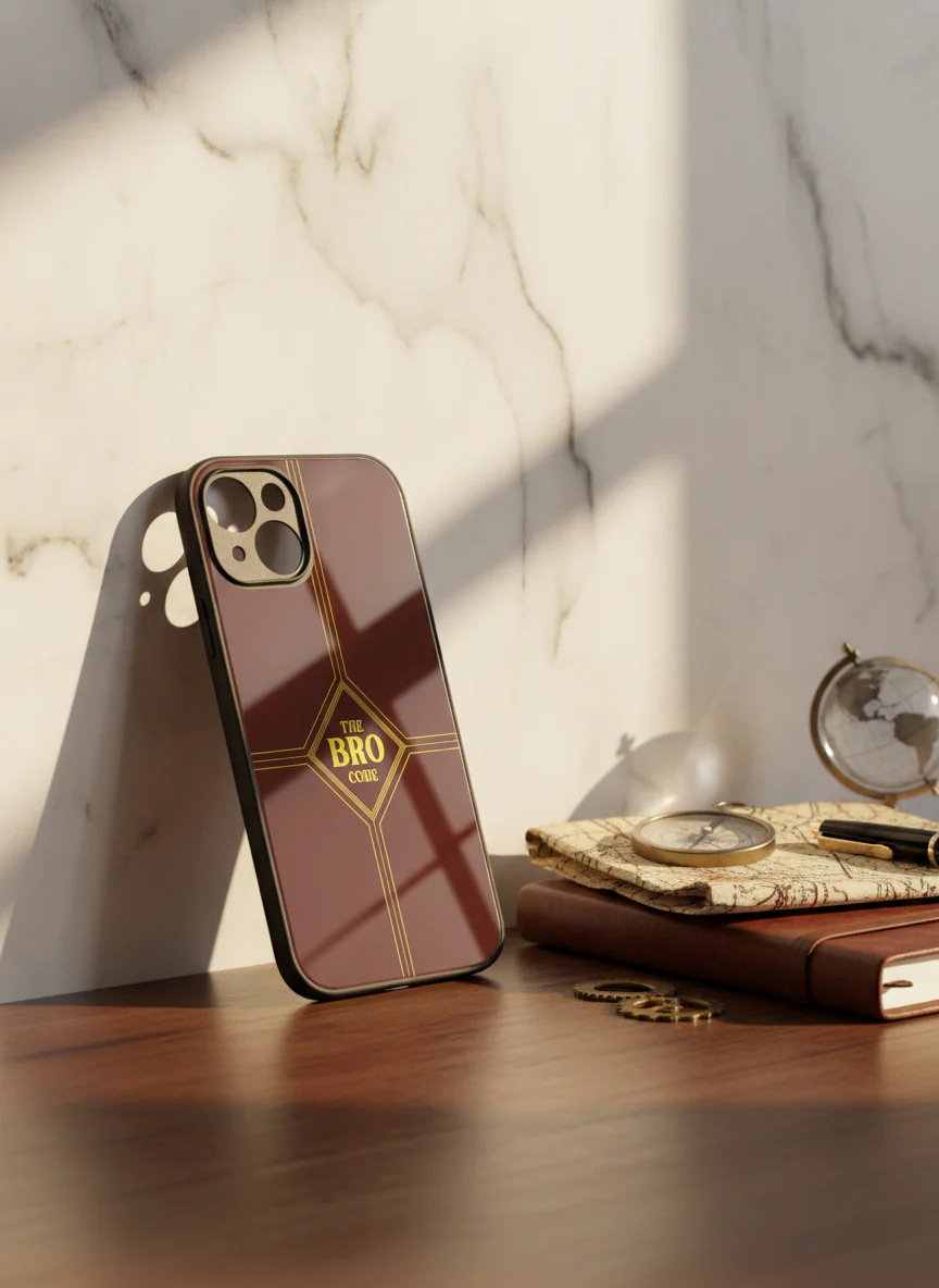 HIMYM Wingman Premium Glass Back Cover For iPhone 11-17 Models - Image 6