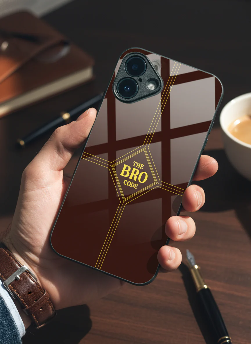 HIMYM Wingman Premium Glass Back Cover For iPhone 11-17 Models - Image 7