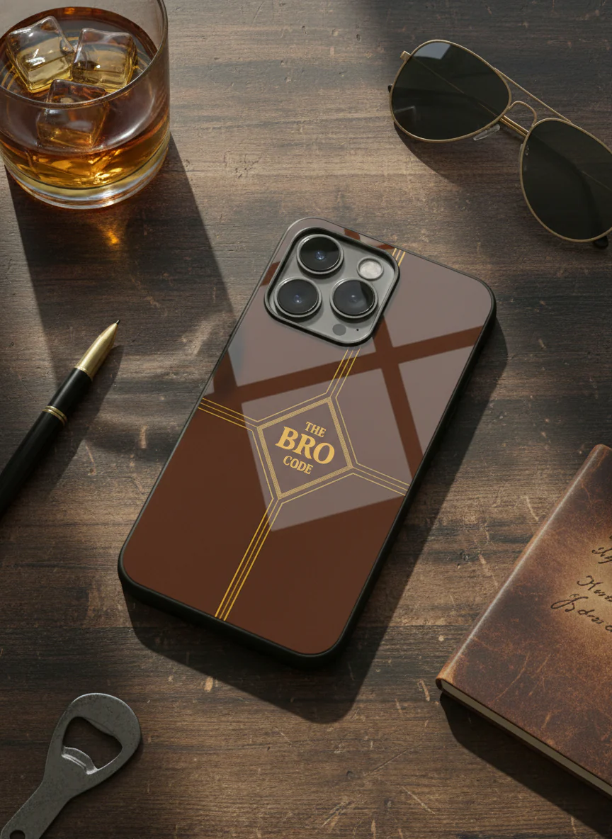 HIMYM Wingman Premium Glass Back Cover For iPhone 11-17 Models - Image 8