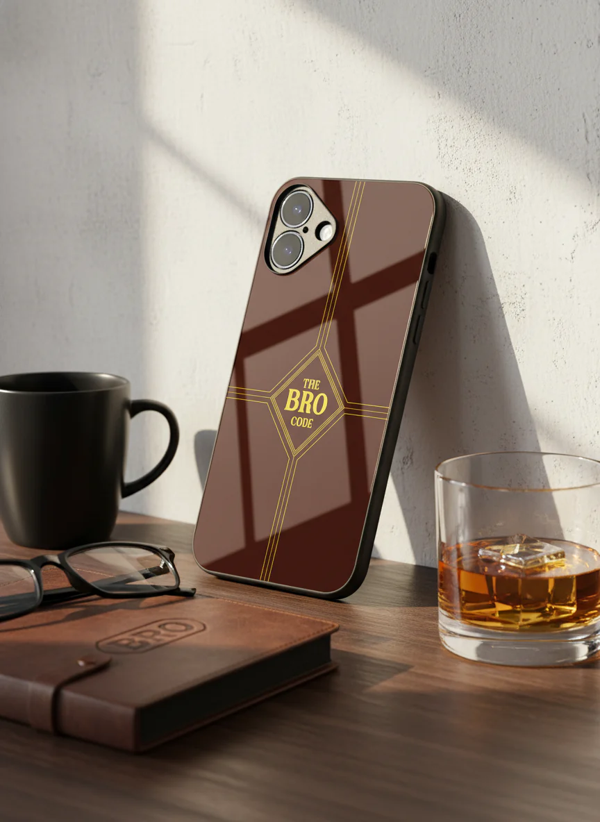 HIMYM Wingman Premium Glass Back Cover For iPhone 11-17 Models - Image 9