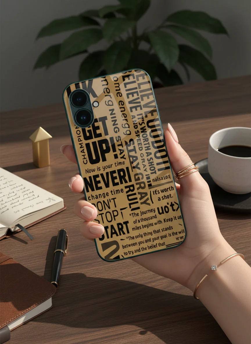 Words of Strength Premium Glass Back Cover For iPhone 11-17 Models - Image 10