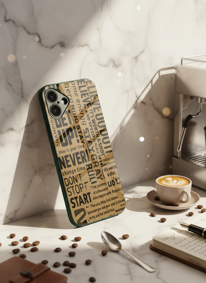 Words of Strength Premium Glass Back Cover For iPhone 11-17 Models - Image 16