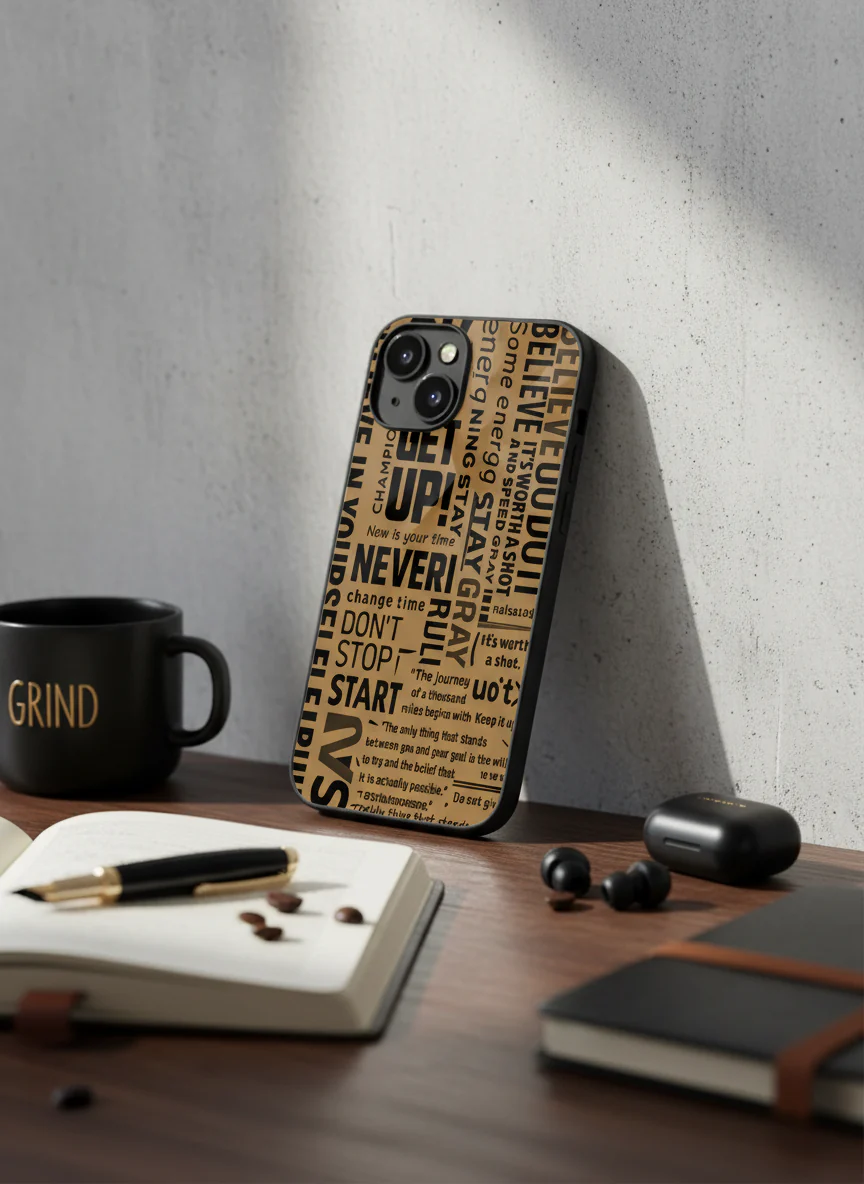 Words of Strength Premium Glass Back Cover For iPhone 11-17 Models - Image 6