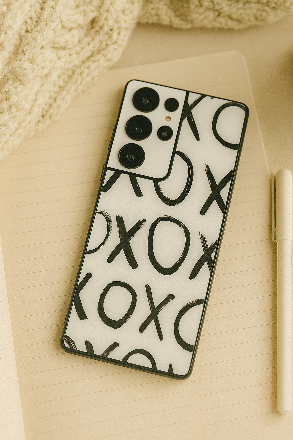 XO Craze Premium Glass Back Cover For Galaxy S, A, M & F Series