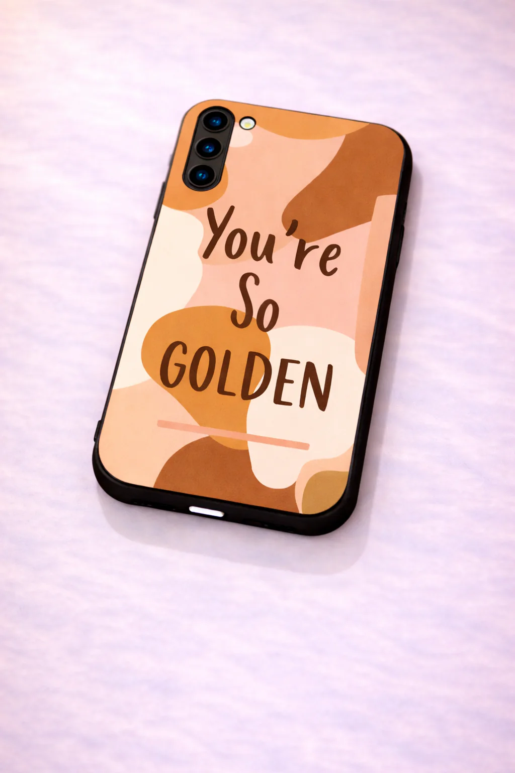 You Are So Golden Premium Glass Back Cover For Galaxy S, A, M & F Series - Image 5