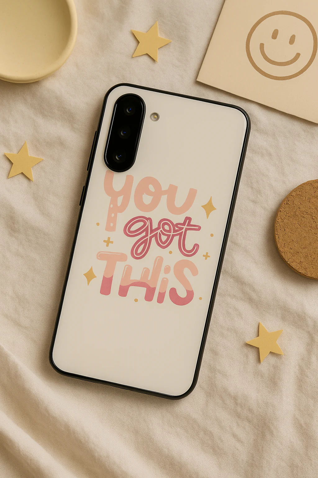 You Got This Premium Glass Back Cover For Galaxy S, A, M & F Series - Image 5